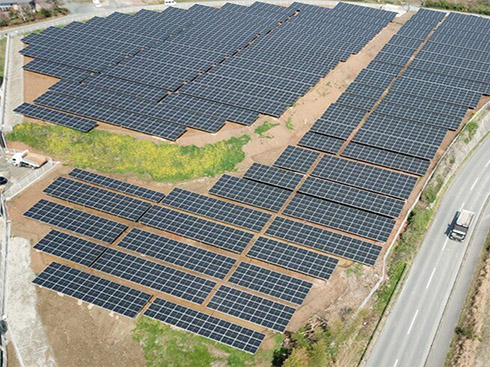 日本の西部ガスが福岡で1.6MWの太陽光発電所を開始
