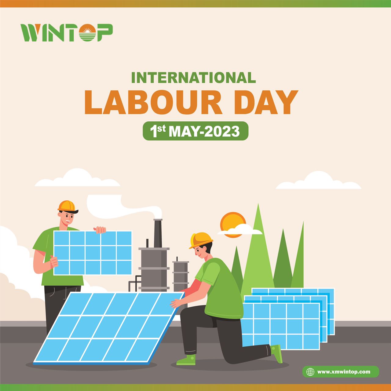 5月1日国際労働者の祝日のお知らせ